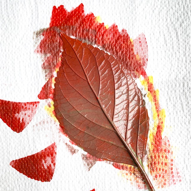 rode en bruine inkt verloopt met kleur haalt echt de herfst in huis
