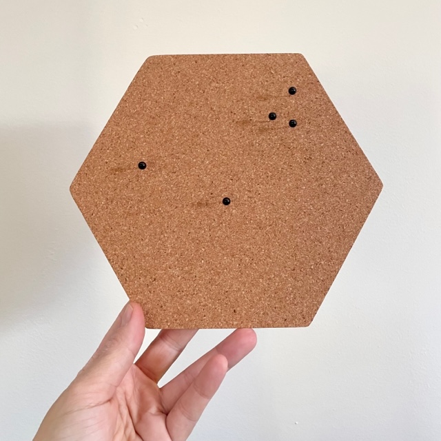 Moderniseren Verbetering Geschikt Prikbord Hexagon | beperkte oplage kurk - Houtmoed